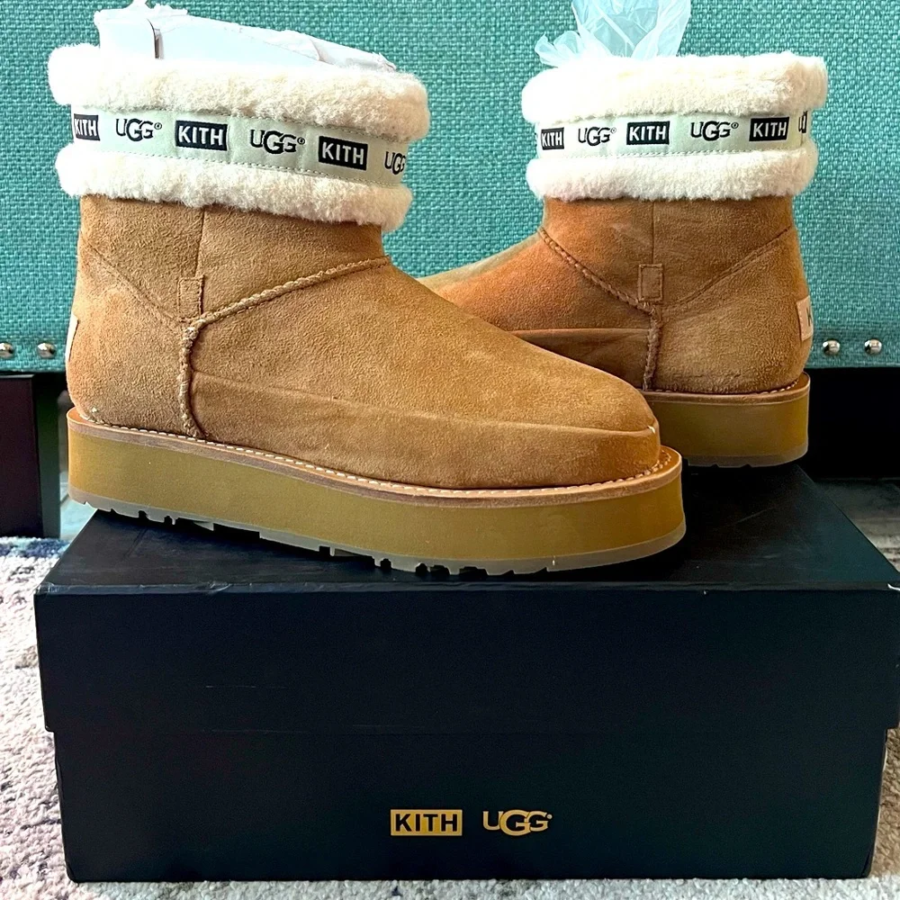 Classic UGG x KITH from Kourtney Kardashian’s Closet (letter of authenticity) - Picture 1 of 7